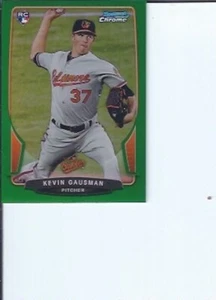 Kevin Gausman 2012 Topps cromo radiocontrol refractor verde - Imagen 1 de 1