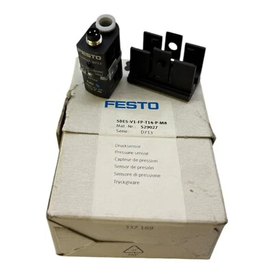 Festo SDE5-V1-FP-T14-P-M8 Pressure Sensor 529027 - Image 1 of 4