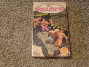 wwf WRESTLEFEST 1990 90 vhs COLISEUM VIDEO wrestling BRAND NEW FACTORY SEALED - Foto 1 di 6