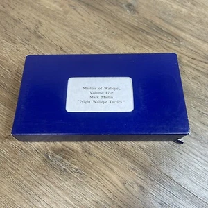 Mark Martin VHS Masters of Walleye Vol 5 Personalized Autographed - Imagen 1 de 7