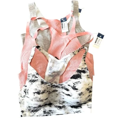 Sujetador suave No Boundaries 1 Bralette 3 almohadillas extraíbles espalda deportiva XS 32A 32B 34A Foto 1 de 4