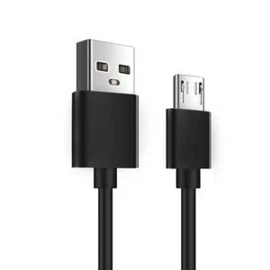 Cavo di Ricarica 18 cm da Micro Tipo B 2.0 a USB M/M Nero per Telefono Cellulari - Zdjęcie 1 z 6