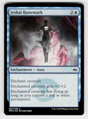 Fate Reforged #37 Jeskai Runemark FOIL - Image 1 of 2