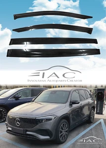 For Mercedes-Benz EQB X243 2022-ON Window Visor Vent Sun Shade Rain Guard - Picture 1 of 6
