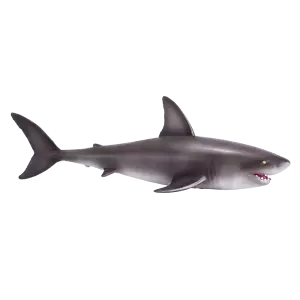 More details for mojo great white shark plastic animals sea toys figures models fish bath marine