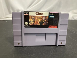 Clue (Super Nintendo Entertainment System, 1992) SNES getestet funktioniert - Bild 1 von 4