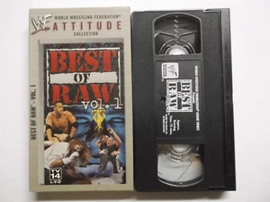 WWF - Best of Raw Vol. 1 (VHS, 1999) Wrestling WWE Monday Night Raw WCW - Imagen 1 de 1
