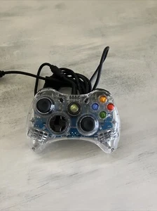 Microsoft Original XBOX 360 Afterglow Wired Clear Controller Model PL-3702 - Picture 1 of 3