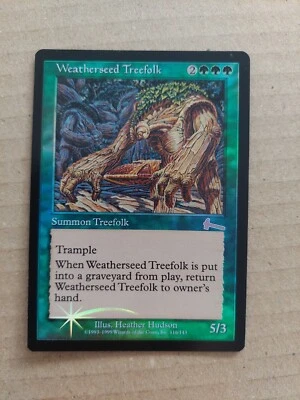 Weatherseed Treefolk FOIL Urza's Legacy NM Green Rare - Image 1 of 4
