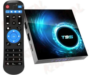 BOX TV DIGITALE ANDROID 10 T95M 8Gb 32Gb UHD OCTA 4K ULTRA HD WIFI LAN SMART USB - Bild 1 von 7