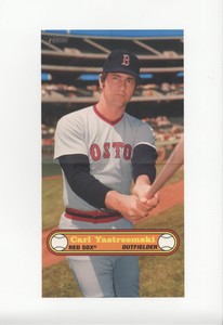 2021 Topps Heritage High Number 1972 Baseball Posters Carl Yastrzemski HOF