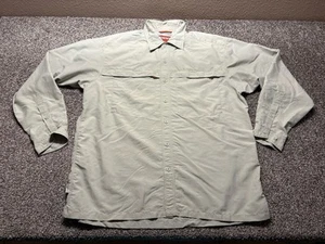 Simms Shirt Cor3 Mens XL Green Fishing UV Protection Hiking Vented - Picture 1 of 12