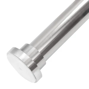 MERIVILLE 1-inch Diameter Metal Spring Tension Rod Closet Rod Tension Curtain... - Picture 1 of 7