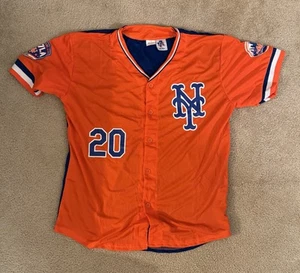 Pete Alonso #20 NY Mets Jersey The 7 Line Army Majestic Official Size L NEW MLB - Picture 1 of 14