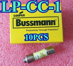 LP-CC-1 10 piezas Fusibles Bussmann LPCC-1 LP-CC 1A 600Vac TIME DELAY CLASE CC - Imagen 1 de 8