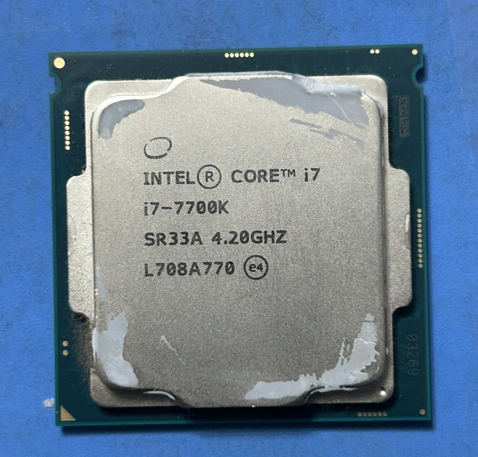 Intel CPU i7-7700K 4.20GHz 处理器 SR33A — 第 1/1 张图片