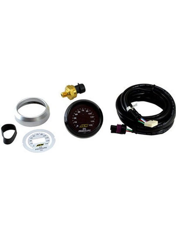 AEM Gauge Oil Pressure 0-150 psi. 2 1/16 in. Digital Electrical Each (30-4407) - Image 1 of 4