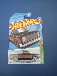 hot wheels 83 chevy silverado black - Picture 1 of 9