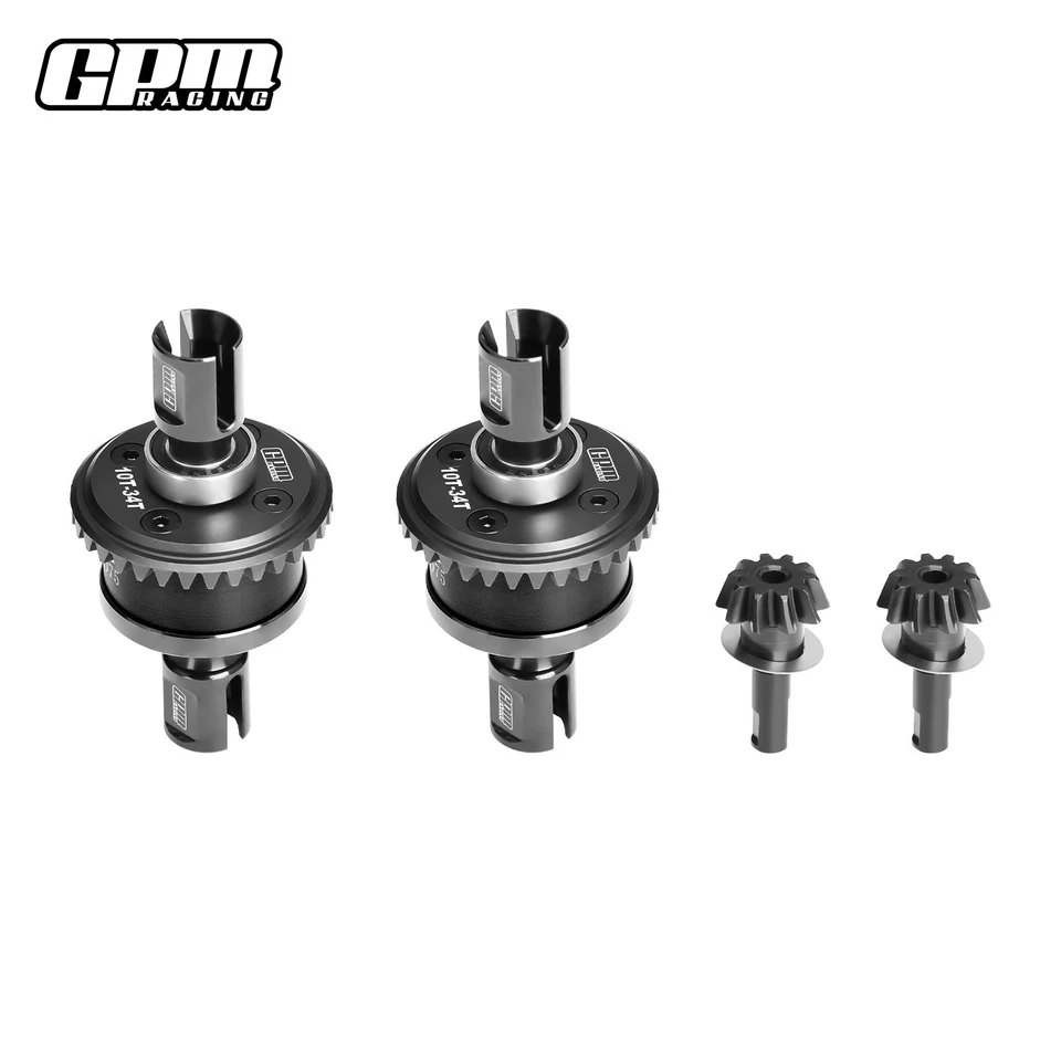 GPM 20CrMnTi Steel 7075 Alu F&R Complete Diffs ARRMA 1/8 Kraton Notorious EXB V6 - Image 1 of 4