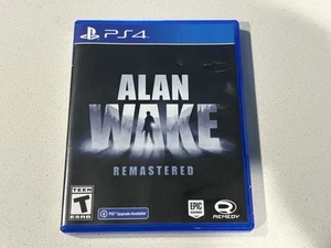 Alan Wake Remastered Playstation 4 Video Game (2021) - Pre-Owned PS4 - Picture 1 of 3