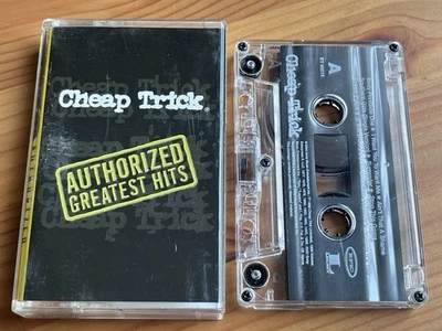 Cheap Trick Authorized Greatest Hits Cassette Tape (Epic 2000) Pop Rock - Image 1 of 4