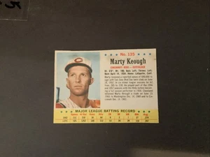 1963 Post Cereal Baseball #135 Marty Keough NM - Picture 1 of 2