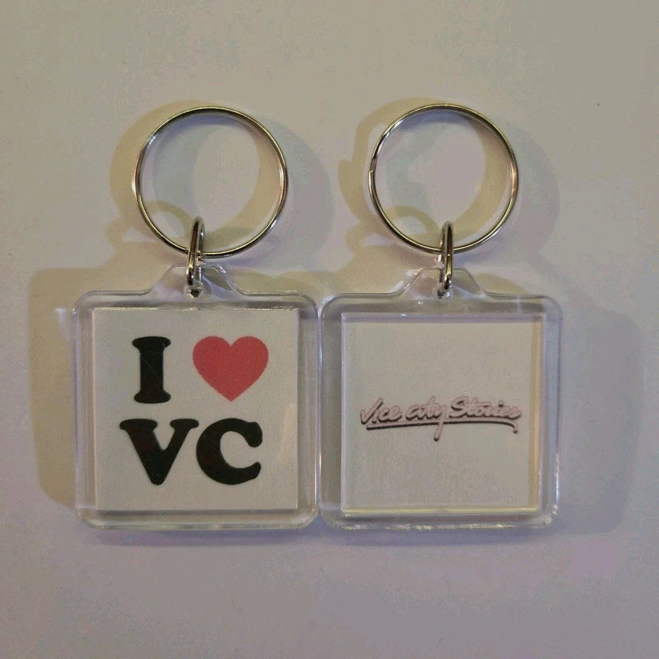 Llavero promocional réplica personalizada Grand Theft Auto Vice City Stories GTA PS2 PSP Foto 1 de 1