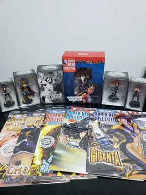 Lote de estatuillas Eaglemoss DC colección Wonder Woman Foto 1 de 4