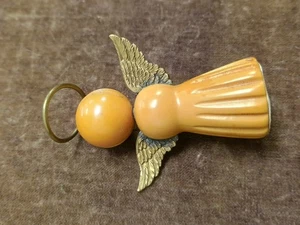 Martha Sleeper Bakelite Angel Pin - Picture 1 of 7