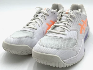 ASICS GEL-Dedicate 8 Men's Size 11.5 White/Bright Sunstone Pickleball Shoes - Picture 1 of 10