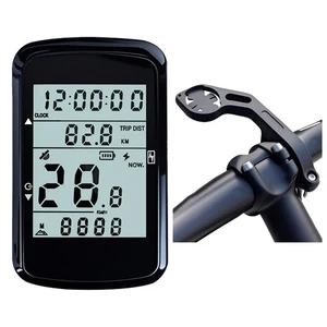 2 4 pollici retroilluminato LCD mountain bike wireless GPS tachimetro e contachilometri - Foto 1 di 32