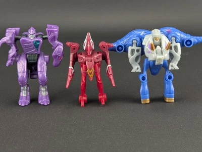 Transformers Micron Booster 4 Gnashteeth Reptix Ironlung complete Minicon Henkei - Image 1 of 4