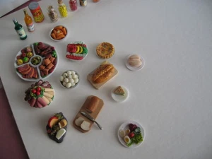 12TH SCALE DOLLS HOUSE FOOD ITEMS. ALL GOOD CONDITION, - Picture 1 of 2