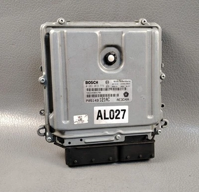 CHRYSLER 300C 2007 3.0D ENGINE CONTROL MODULE ECU ECM P05149121AC 0281013773 - Image 1 of 4