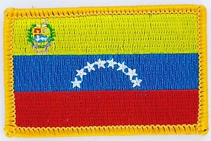 AUFNÄHER Patch FLAGGEN flagge Venezuela flag Fahne 7x4.5cm - Bild 1 von 1