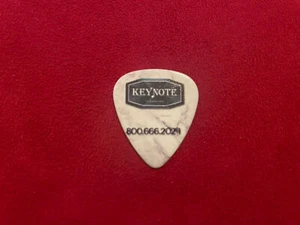 Rara Púa de Guitarra 666 Keynote Música Coleccionable Recuerdos Regalo - Imagen 1 de 2