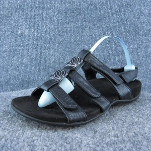 Vionic Amber Damenschuhe Gladiator-Sandale schwarz Synthetik Größe 6 Weite - Bild 1 von 10