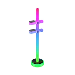 Dual Desk 5V 3Pin ARGB Graphics Card Stand Bracket Height Adjustable GPU Holder - Afbeelding 1 van 12