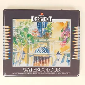 Set matite Rexel Derwent Water Colour 23 di 24 in latta originale vari colori - Foto 1 di 6