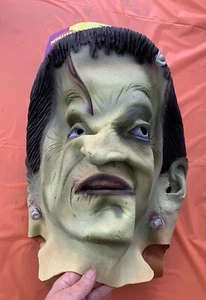 NWT Frankenstein Vintage 1991 Halloween Overhead Mask Oversized - Picture 1 of 11