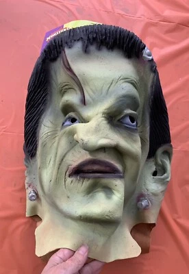 NWT Frankenstein Vintage 1991 Halloween Overhead Mask Oversized - Image 1 of 4