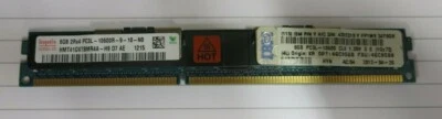 Hynix HMT41GV7BMR4A-H9 43X5318 8GB 2Rx4 PC3-10600 DDR3 ECC 240P CL9 Memory - Image 1 of 4