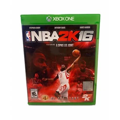 NBA 2K16 Basketball Game With Case and Paperwork For X-Box One Gaming System - Image 1 of 4