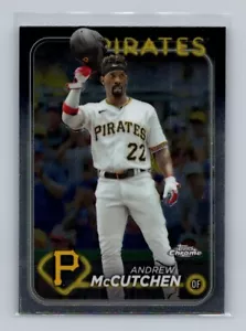 2024 Topps Chrome Andrew McCutchen Pittsburgh Pirates #124 - Picture 1 of 2