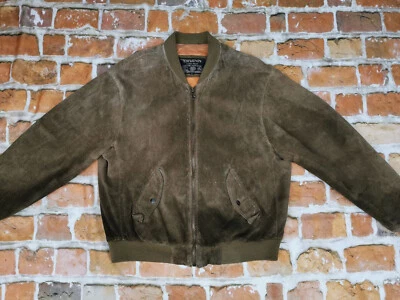 *CHEVIGNON VINTAGE LEDERJACKE*FLYING WEAR TOGS*BRAUN*WILDLEDER*GR: XL*TIP TOP - Bild 1 von 4