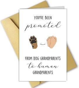 Funny Pregnancy Announcement for Grandparents, Cute Pregnancy Revel Card for Gra - Picture 1 of 5