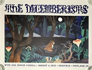 Decemberists Arise From The Bunkers! Tour 2022 Edgefield Poster Carson Ellis 8/6 - Picture 1 of 1