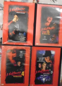 A Nightmare On Elm Street 2,3,4,5 DVDS - Picture 1 of 3