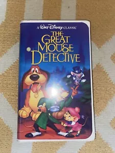 The Adventures of the Great Mouse Detective Black Diamond Edition (VHS, 1992) - Picture 1 of 3
