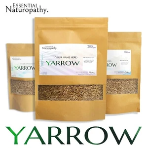 YARROW DRIED HERB Certified Organic (Achillea millefolium) PREMIUM HERBAL TEA - Bild 1 von 1